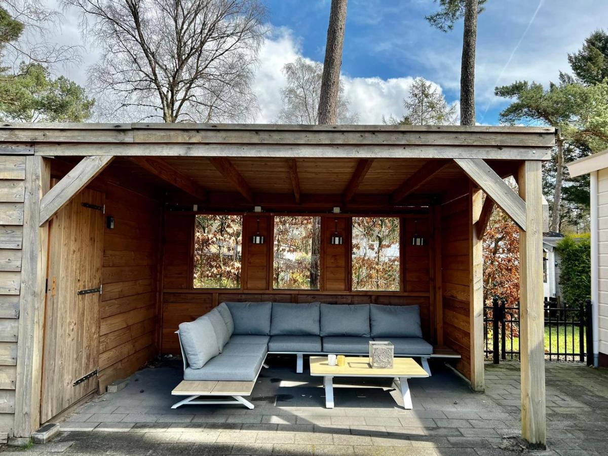 Chalet Bosrand 42 Park Veluwshof 6 P Hoenderloo Exterior foto